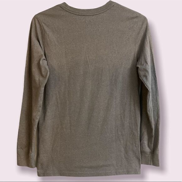 Cat & Jack Gray Boys Long Sleeve T-Shirt - Picture 2 of 3